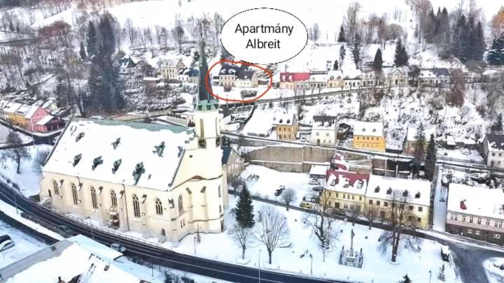 Apartman Albreit Яхимов Экстерьер фото
